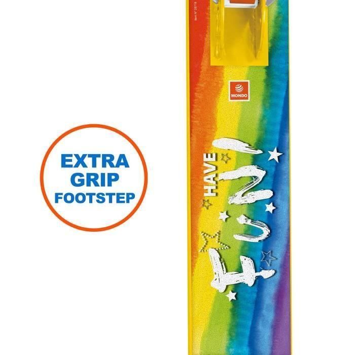 Mondo MON8001011287185 - Scooter plegable de 2 ruedas Rainbow Arc-en-Ciel 1 Mondo MON8001011287185 - Scooter plegable de 2 ruedas Rainbow Arc-en-Ciel 1