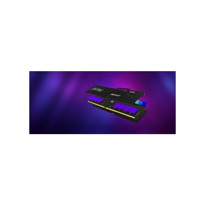 Kingston Technology FURY Beast RGB módulo de memoria 32 GB 2 x 16 GB DDR5 ECC 11 Kingston Technology FURY Beast RGB módulo de memoria 32 GB 2 x 16 GB DDR5 ECC 11