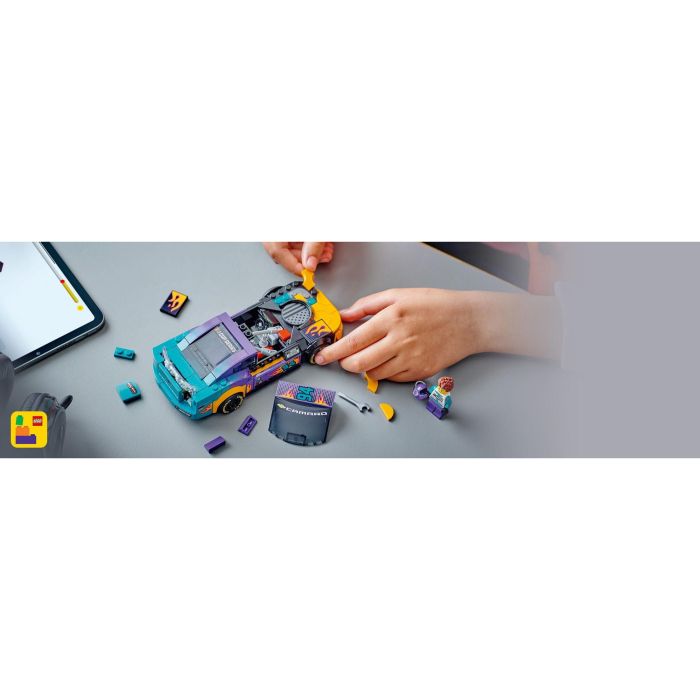 LEGO Speed Champions NASCAR Next Gen Chevrolet Camaro ZL1 Juego de Construcción para Niños a partir de 9 Años con 328 Piezas 9