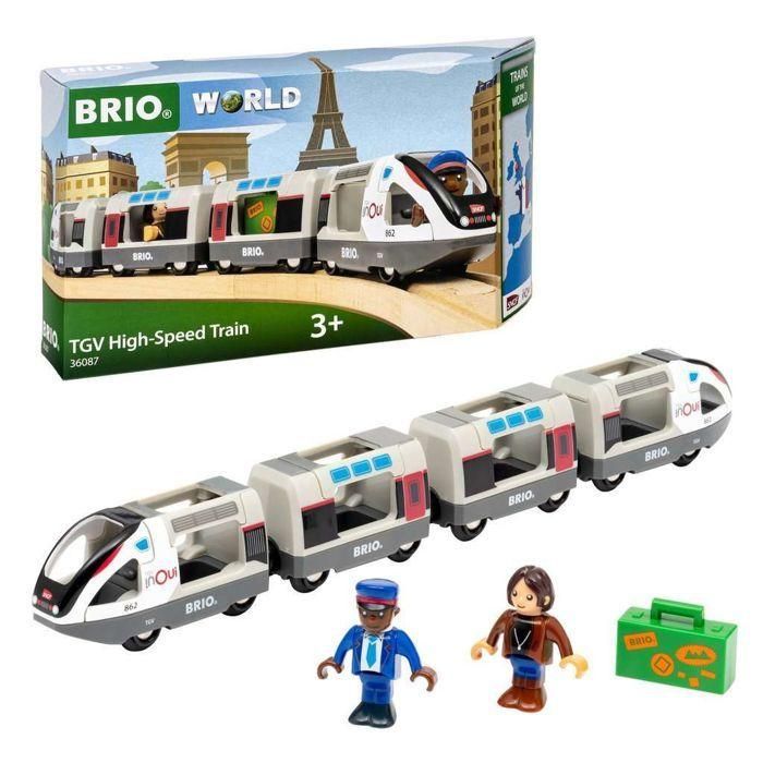 Tren Brio TGV INOUI SNCF - circuito de madera 2 Tren Brio TGV INOUI SNCF - circuito de madera 2