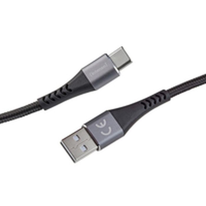 Cable USB A a USB-C INTENSO A315C Negro 8 Cable USB A a USB-C INTENSO A315C Negro 8