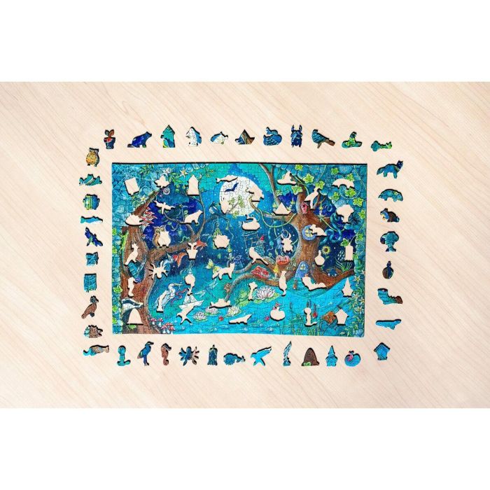 Puzzle Ravensburger 17516 Fantasy Forest Madera 500 Piezas 4 Puzzle Ravensburger 17516 Fantasy Forest Madera 500 Piezas 4