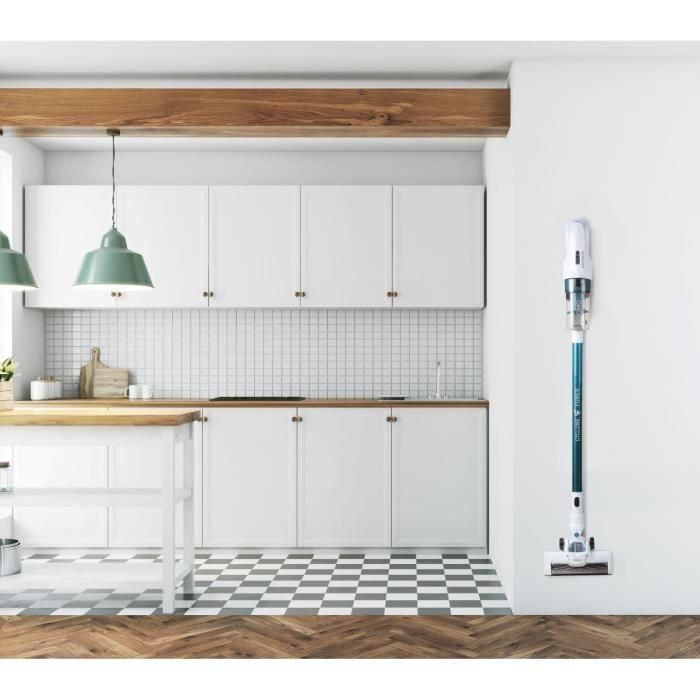 DOMO DO233SV - Aspirador escoba inalámbrico 2 en 1 - 2 velocidades - Sistema ciclónico - Autonomía 20min - Depósito de polvo 0,6L 5 DOMO DO233SV - Aspirador escoba inalámbrico 2 en 1 - 2 velocidades - Sistema ciclónico - Autonomía 20min - Depósito de polvo 0,6L 5