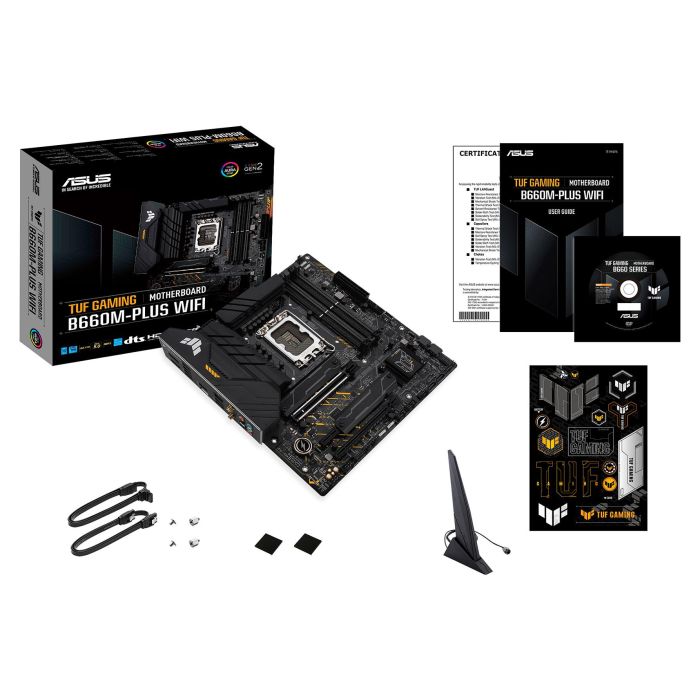 ASUS 1700 TUF GAMING B660M-PLUS WiFi Placa Base Intel B660 Micro ATX DDR5 LGA 1700 6