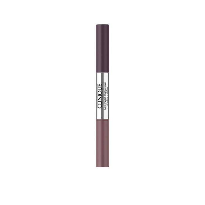 Clinique HI SHADOW PLAY Sombra de Ojos + Definidor de Sombra, 4 ml, Color Marrón, Sin Fragancia