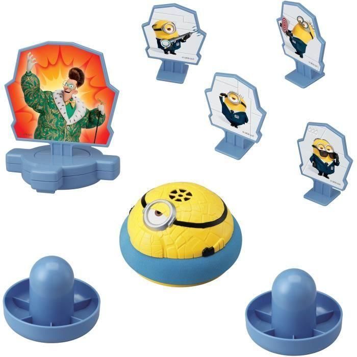 Juego de mesa - JUEGOS DE ÉPOCA - Batalla de ataque flotante de los Minions - ¡Devuelve el disco, evita a los Minions! 1 Juego de mesa - JUEGOS DE ÉPOCA - Batalla de ataque flotante de los Minions - ¡Devuelve el disco, evita a los Minions! 1