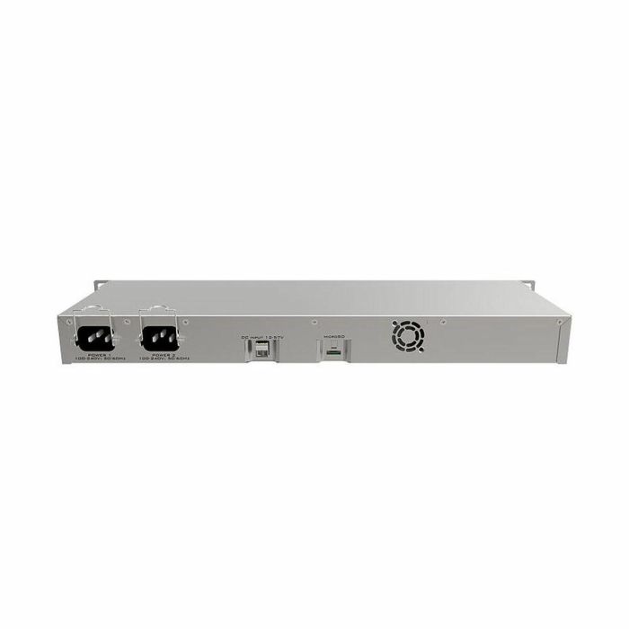 Mikrotik RB1100AHx4 Router Gigabit Ethernet 10/100/1000 Mbps, para Rack 1U, Acero Inoxidable y PoE 1