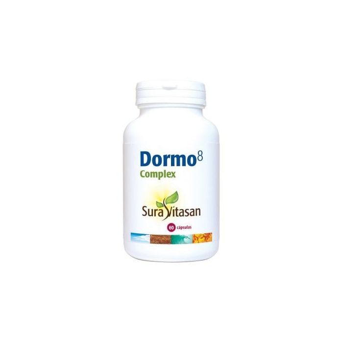 SURA VITASAN Dormo 8 Complex 60 Cápsulas – Conciliar Sueño y Descanso Reparador con Melatonina y Magnesio