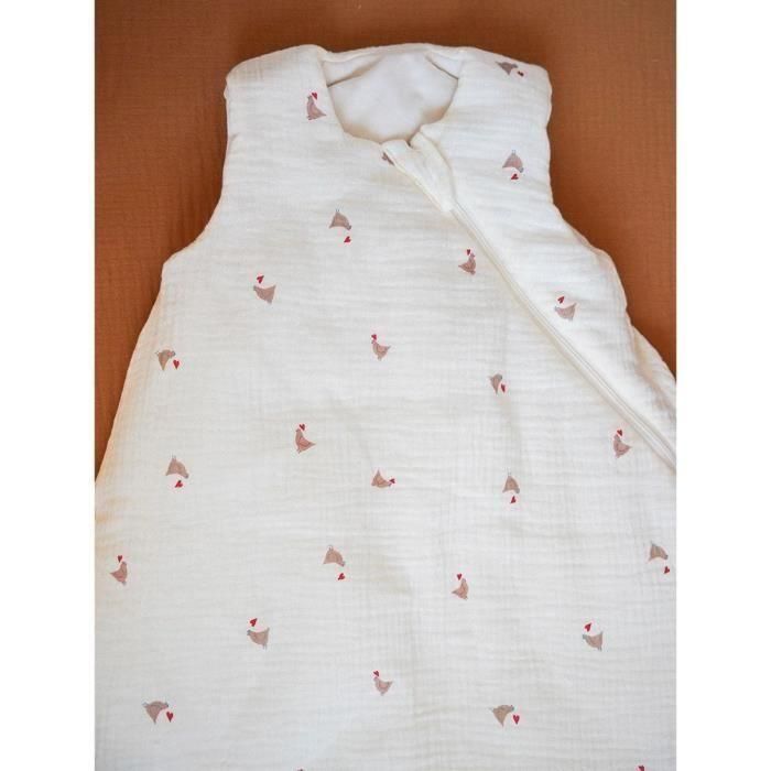 Saco de dormir - DOMIVA - Maternity Love - 0-6 meses - 70 cm - Algodón ultra suave 2 Saco de dormir - DOMIVA - Maternity Love - 0-6 meses - 70 cm - Algodón ultra suave 2