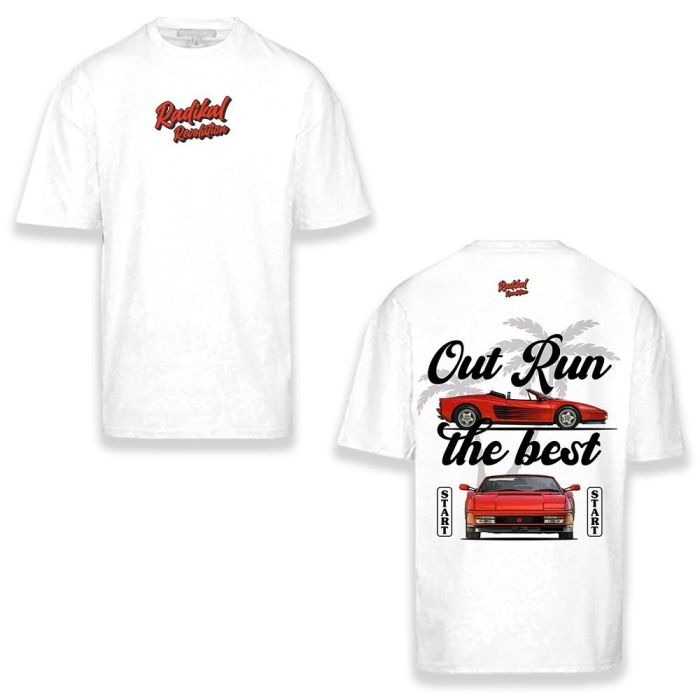 Camiseta Radikal Revolution Out Run Blanca Talla S RKOUT201S Camiseta Radikal Revolution Out Run Blanca Talla S RKOUT201S