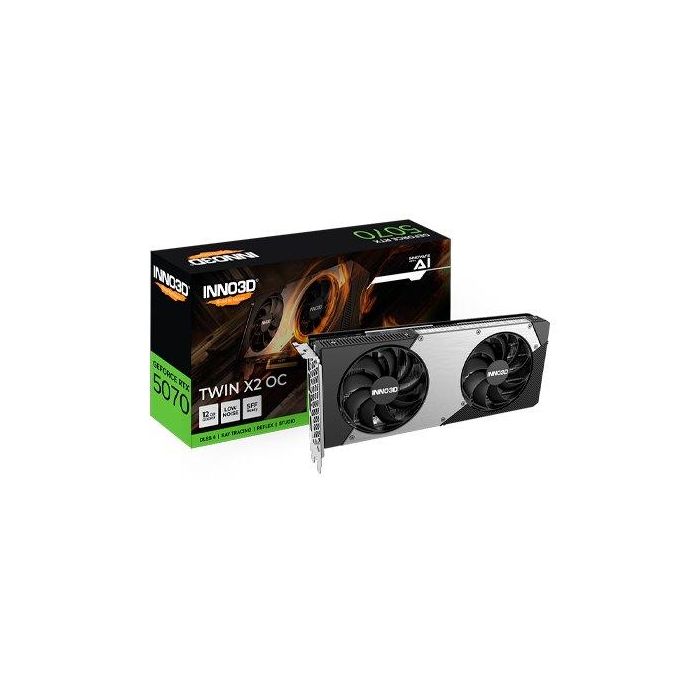 Tarjeta Grafica Inno3D Rtx 5070 Twin Tarjeta Grafica Inno3D Rtx 5070 Twin