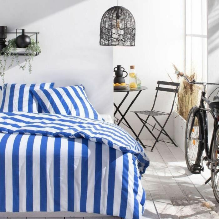 Today LEF3574641217914 Set de Cama para 2 Personas Summer Stripes 240x220 cm Algodón Impreso Today LEF3574641217914 Set de Cama para 2 Personas Summer Stripes 240x220 cm Algodón Impreso