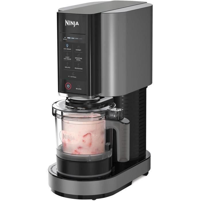 Ninja HELADERA CREAMI 450ML - Máquina para hacer helado casero, gelato, sorbete y más, 800W, 7 programas, apta lavavajillas 4 Ninja HELADERA CREAMI 450ML - Máquina para hacer helado casero, gelato, sorbete y más, 800W, 7 programas, apta lavavajillas 4