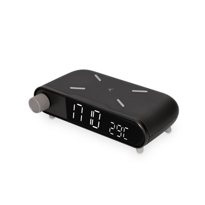 Cargador Inalámbrico KSIX Negro Cargador Inalámbrico KSIX Negro