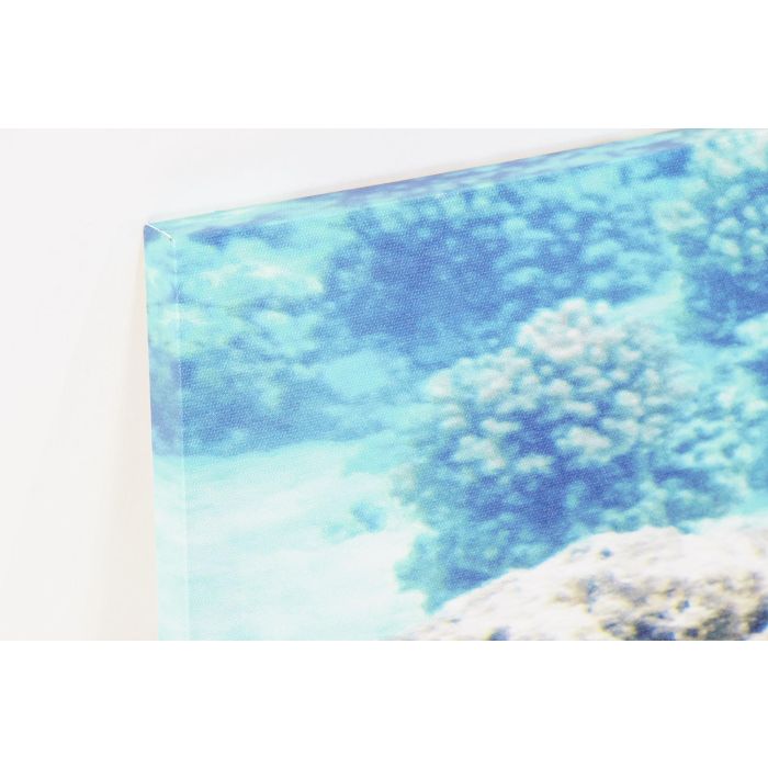DKD Home Decor Cuadro de Lienzo Mediterráneo Oceano con Marco de Pino, Azul Multicolor, Set de 5 Paneles, 150x80 cm 1 DKD Home Decor Cuadro de Lienzo Mediterráneo Oceano con Marco de Pino, Azul Multicolor, Set de 5 Paneles, 150x80 cm 1