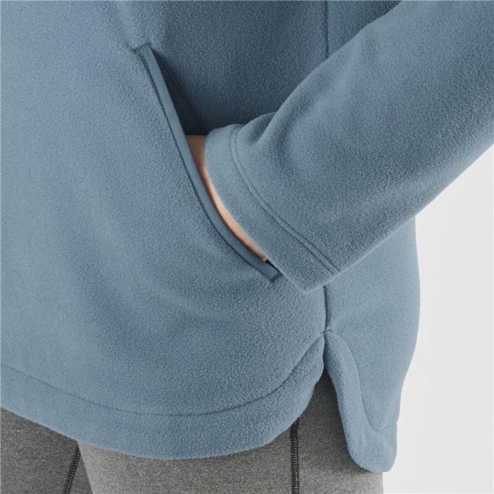 Forro Polar Salomon Essentiall Cosy W Azul claro Mujer Forro Polar Salomon Essentiall Cosy W Azul claro Mujer