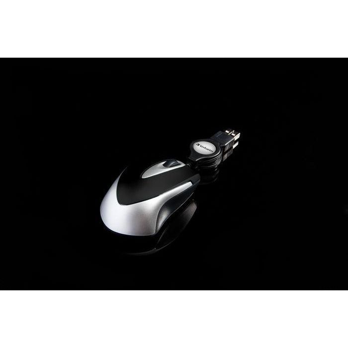 Verbatim Ratón Go Mini Cable Usb Retráctil Usb 1000Ppp Ultraportátil Negro 3 Verbatim Ratón Go Mini Cable Usb Retráctil Usb 1000Ppp Ultraportátil Negro 3