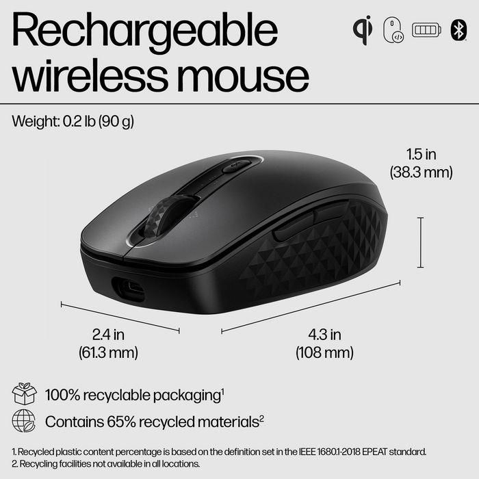 HP Raton 695 inalambrico recargable 15 HP Raton 695 inalambrico recargable 15