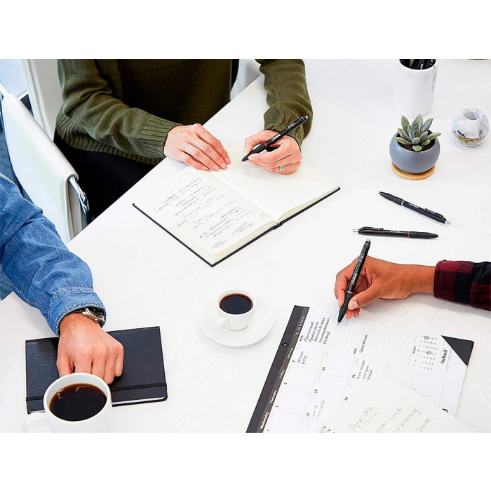 Sharpie Bolígrafo S-Gel Punta Media 0.7 mm Tinta Gel Roja Antimanchas (Set de 12) (Set de 12) 4