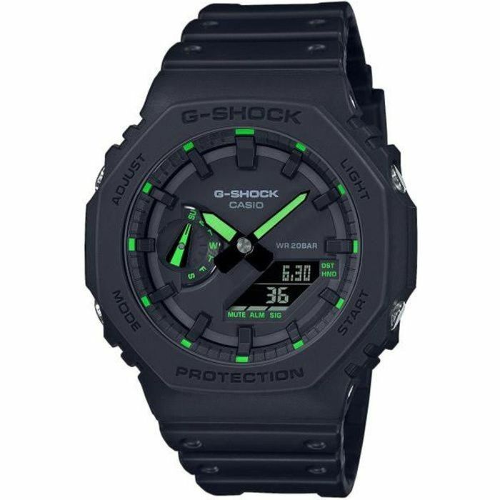 Reloj Hombre Casio G-Shock OAK - Neon Green Index (Ø 45 mm)