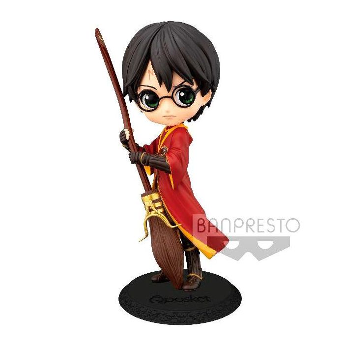 BANPRESTO Harry Potter Q Posket A Figura Harry Quidditch 14cm