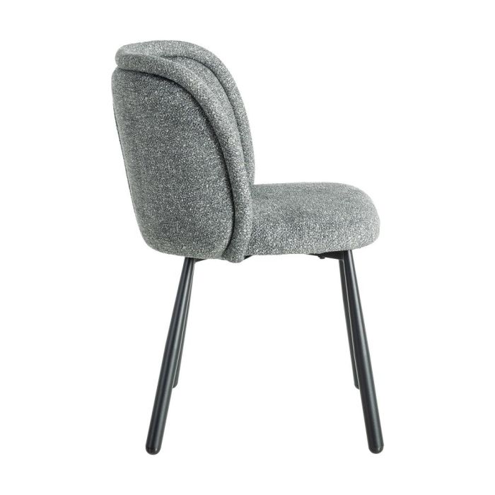 Silla Jaspeado Verde Tejido-Metal 56 X 56 X 78 cm