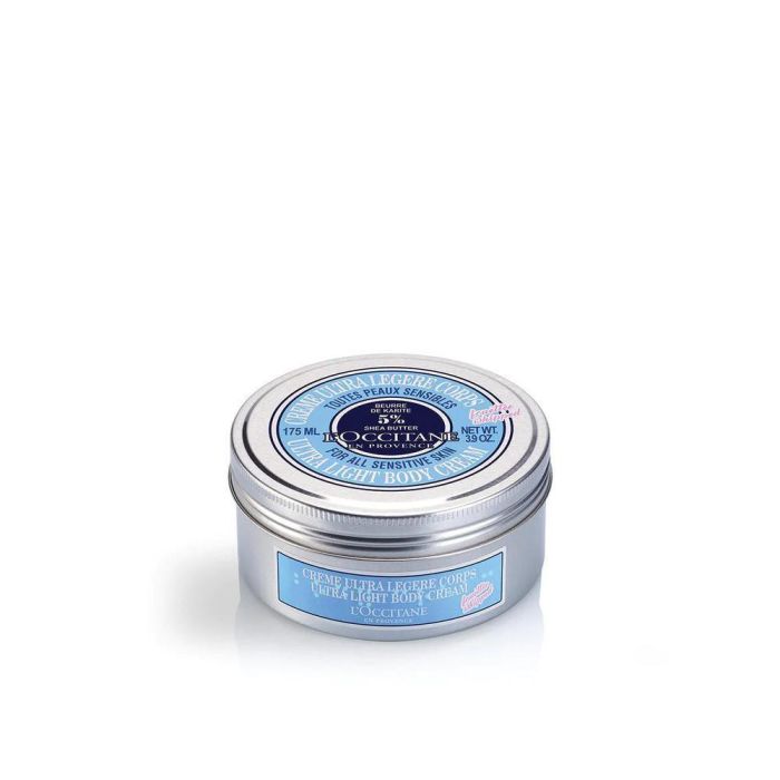 L'Occitane En Provence Crema Corporal Ultra Ligera Batida de Cuerpo KARITÉ 175 ml - Hidratante para Todo Tipo de Pieles Mujer