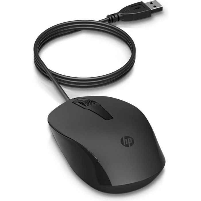 Ratón Óptico HP 240J6AA Negro 1600 dpi 1