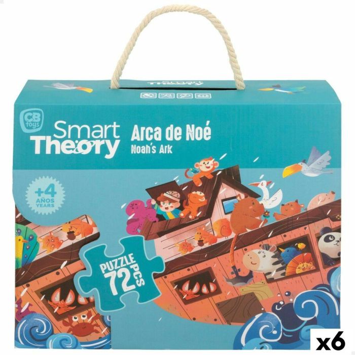 Puzzle Colorbaby Noah's Ark 72 Piezas 90 x 60 cm (6 Unidades) Puzzle Colorbaby Noah's Ark 72 Piezas 90 x 60 cm (6 Unidades)