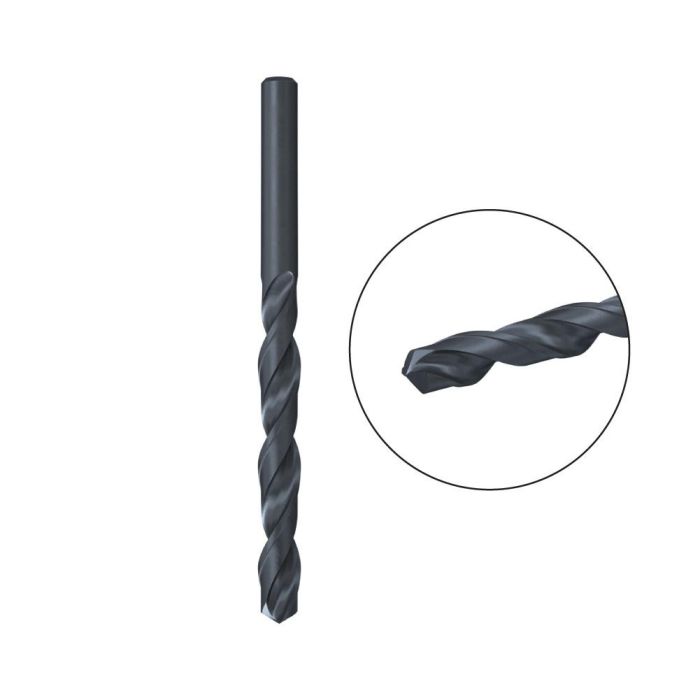 Fischer Broca para Metal HSS-R DIN 338 Ø12mm x 101/151mm, Alto Rendimiento, Punta 118°, Resistente a Roturas, Óptima Extracción Virutas