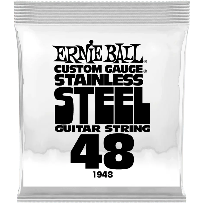 Ernieball Cuerda Eléctrica Stainless Steel .048 0 Ernieball Cuerda Eléctrica Stainless Steel .048 0
