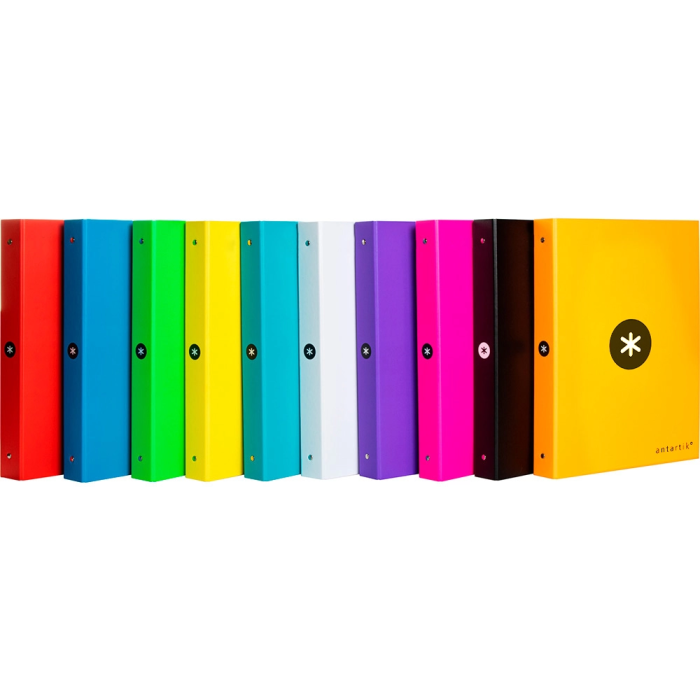 Antartik Carpeta 4 Anillas 40 mm Mixtas A4 Forrada Colores Surtidos 6 Antartik Carpeta 4 Anillas 40 mm Mixtas A4 Forrada Colores Surtidos 6