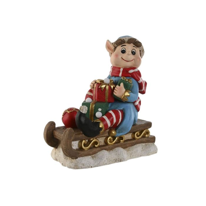 Figura Navidad Tradicional DKD Home Decor Rojo Verde 18 x 35 x 33 cm 1 Figura Navidad Tradicional DKD Home Decor Rojo Verde 18 x 35 x 33 cm 1