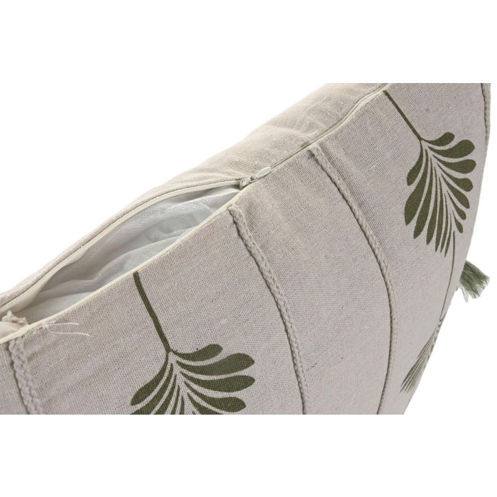 Cojin Boho DKD Home Decor Natural Verde 45 x 45 cm (2 Unidades) 3 Cojin Boho DKD Home Decor Natural Verde 45 x 45 cm (2 Unidades) 3