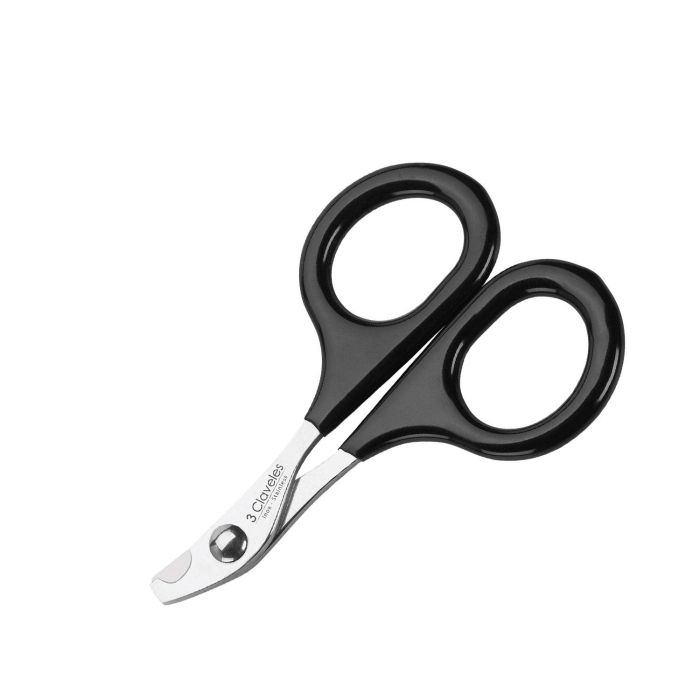 3 Claveles 3C Cortaúñas para Gato 8.5 cm, Preciso y Fácil de Usar de Acero