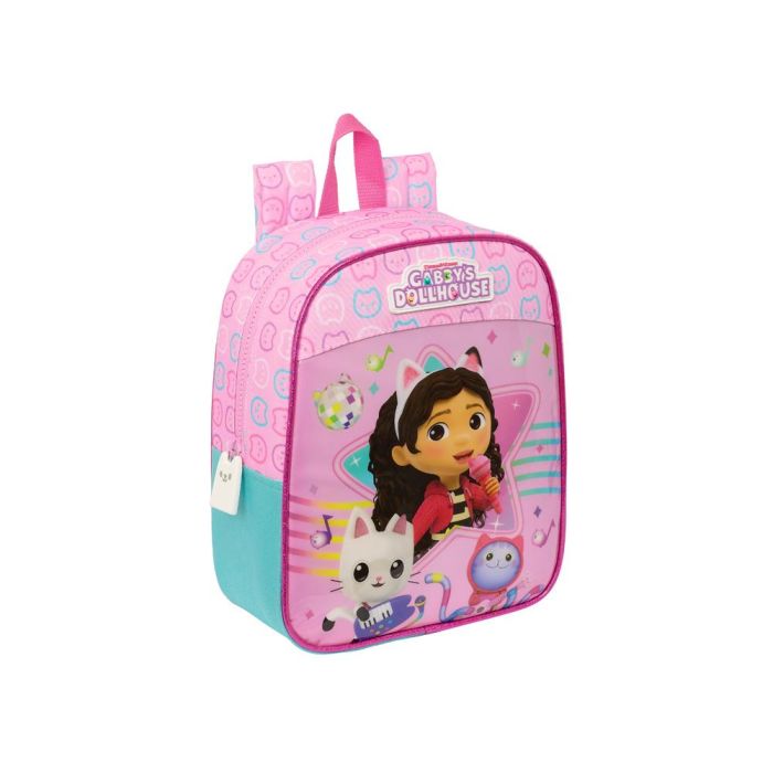 Mochila Safta Guarderia Adaptable A Carro Gabby S Dollhouse Party 270x220x100 mm