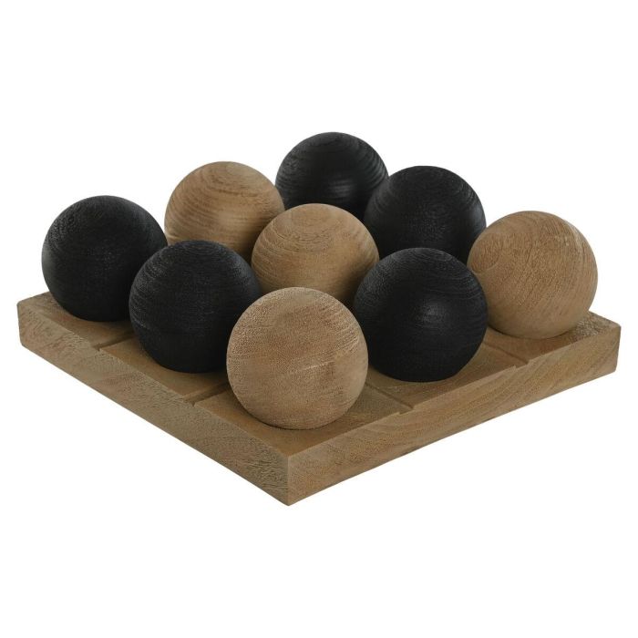 Juego De Mesa Alpino DKD Home Decor 25 x 9 x 25 cm