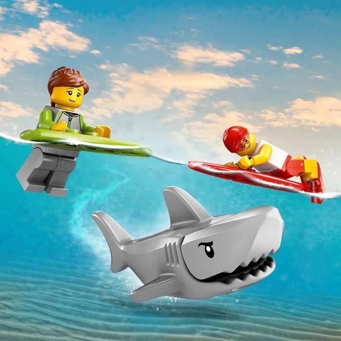 Juego de construccion furgoneta de rescate del socorrista lego city 4