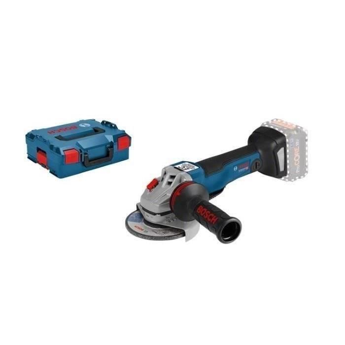 Bosch Professional Amoladora angular GWS 18V-10 18V a batería, incluye 2 baterías 5.0Ah, cargador GAL 1880 y L-BOXX 0 Bosch Professional Amoladora angular GWS 18V-10 18V a batería, incluye 2 baterías 5.0Ah, cargador GAL 1880 y L-BOXX 0