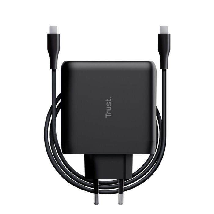 Cargador de Pared Trust Maxo/ 1xUSB Tipo-C/ 100W Cargador de Pared Trust Maxo/ 1xUSB Tipo-C/ 100W