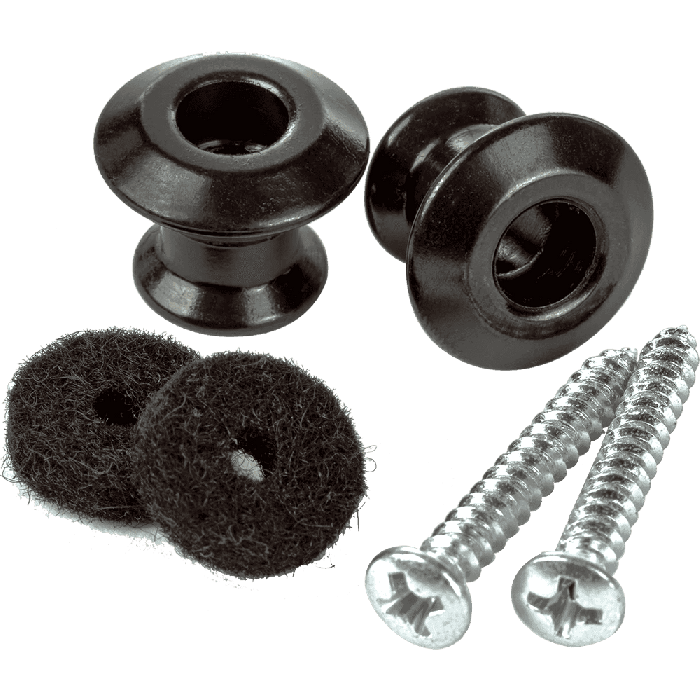 Dunlop Sujeciones Straplok Dualdesign - Negro (Set De 2)