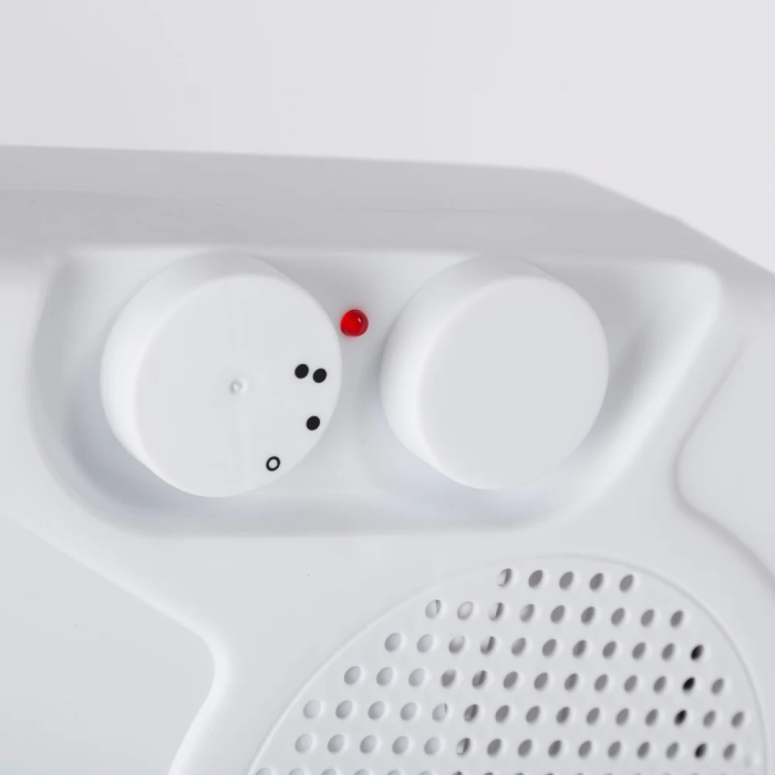 Calefactor Ventilador 500W Blanco Vertical/Horizontal Termostato Regulable 1 Calefactor Ventilador 500W Blanco Vertical/Horizontal Termostato Regulable 1