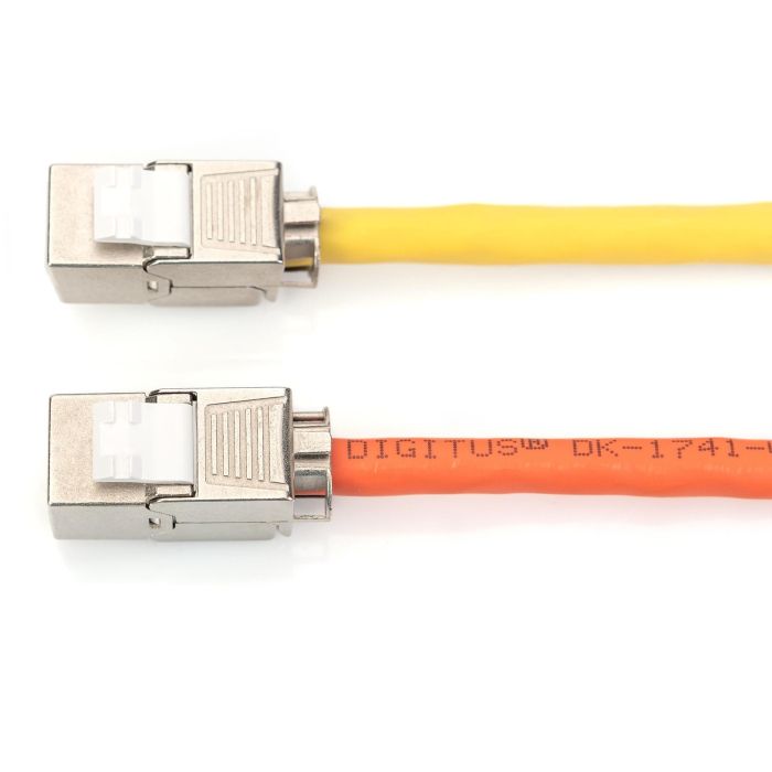 Digitus Keystone CAT6a RJ45 Buchse AWG 22-26 360° Werkzeuglos 24-Pack 6 Digitus Keystone CAT6a RJ45 Buchse AWG 22-26 360° Werkzeuglos 24-Pack 6