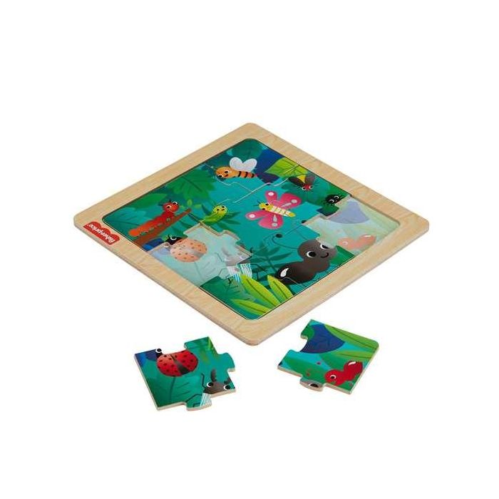 Mini puzzles de madera fisher-price. incluye 1 puzle con 9 piezas fáciles de conectar. 2 Mini puzzles de madera fisher-price. incluye 1 puzle con 9 piezas fáciles de conectar. 2
