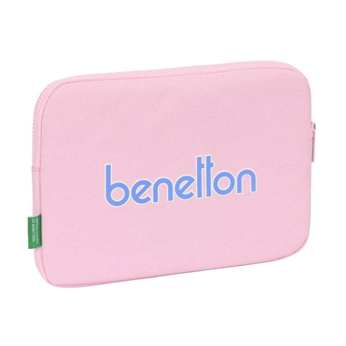 Funda para Portátil Benetton Pink Rosa (31 x 23 x 2 cm) 1