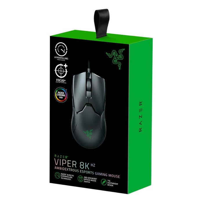Razer Viper 8KHz Ratón Óptico USB Tipo A 20000 DPI Negro para Diestros 6