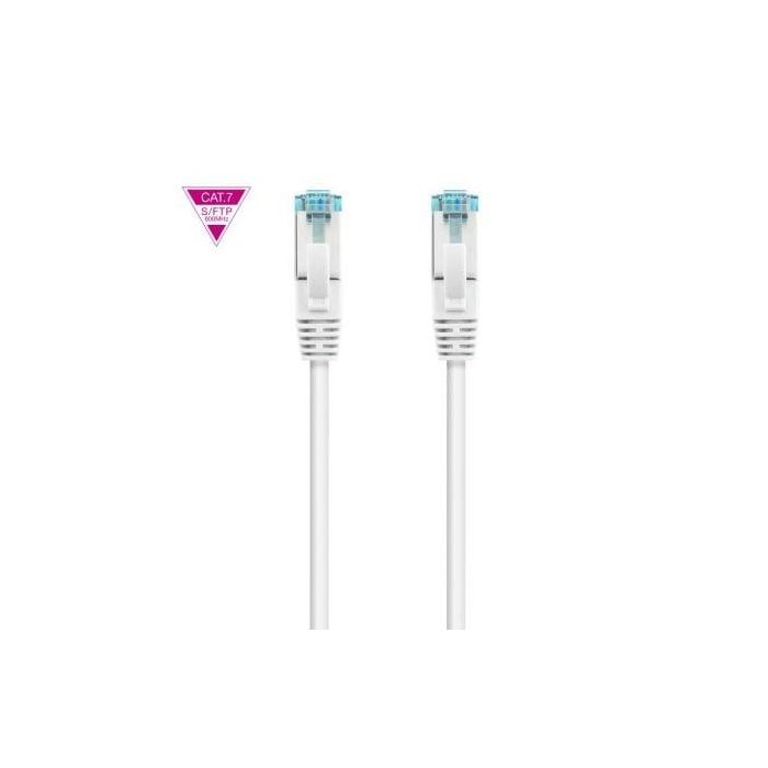 Cable de Red RJ45 SFTP Nanocable 10.20.1701-W Cat.7/ 1m/ Blanco Cable de Red RJ45 SFTP Nanocable 10.20.1701-W Cat.7/ 1m/ Blanco