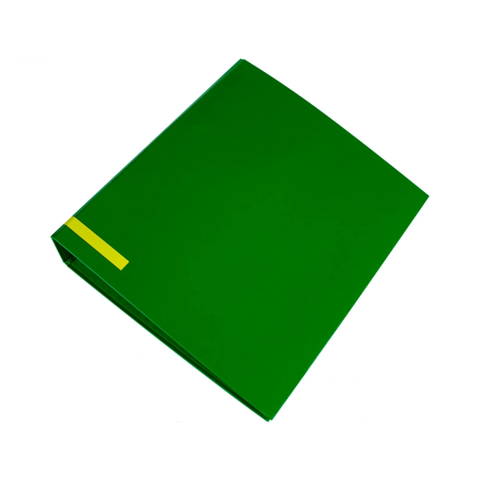 Liderpapel Archivador de Palanca A4 Forrado Lomo 80mm Verde con Compresor Metálico 2