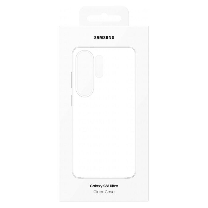 Samsung Clear Case Transparente para Galaxy S26 Ultra, Funda Blanda Protectora Anti-huellas y Antiamarilleamiento, Cargador Inalámbrico Compatible, EF-QS948CTEGWW