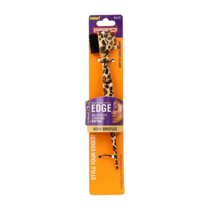 Red Kiss Peine Brocha Professional Edge Boar Fixer Rattail